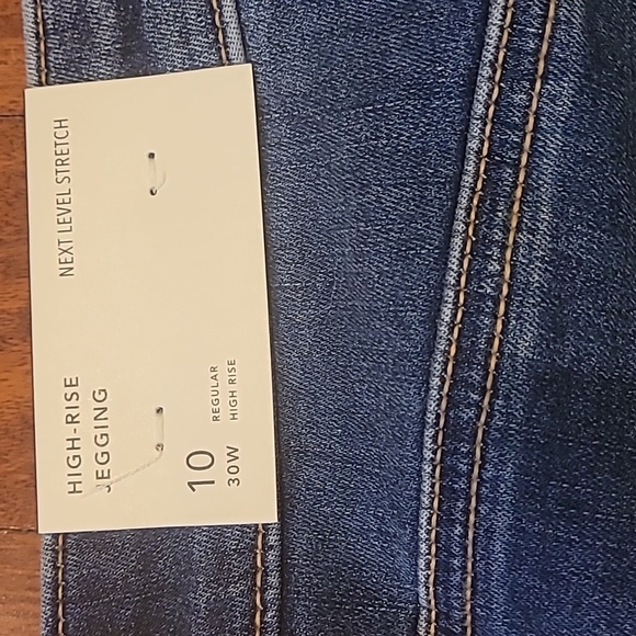 Nwt American Eagle high rise jegging size 10 30w - Picture 7 of 8